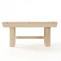 Лавка деревянная для дачи и бани, 100&times;40&times;41 см, из наличника