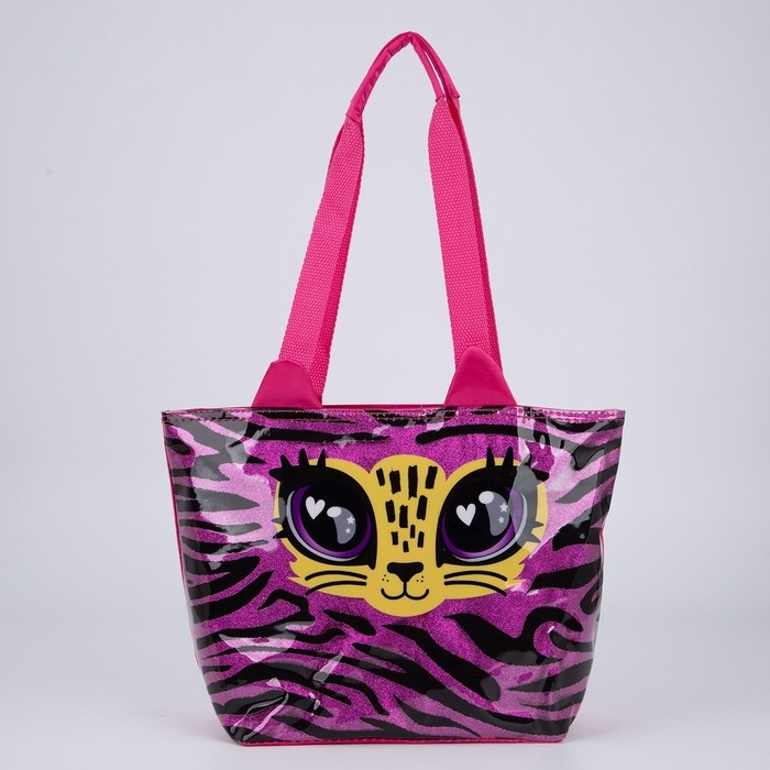 Сумка детская с блестками «Розовый леопард» Сумка детская с блестками «Розовый леопард»