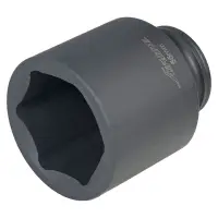 Головка ударная торцевая 3/4"DR шестигранная 55мм, L=80мм