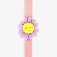 Игольница на браслете &laquo;Цветочек&raquo;, 23&times;8 см, розовая, МИКС