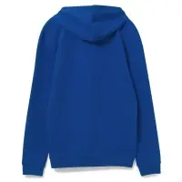 Толстовка с капюшоном унисекс Hoodie, ярко-синяя, размер XS
