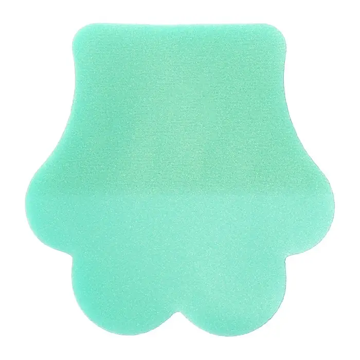 Блок-закладка с липким краем пластик Лапка 50л, зеленый, 45мм х 45мм  CALLIGRATA Блок-закладка с липким краем пластик Лапка 50л, зеленый, 45мм х 45мм  CALLIGRATA