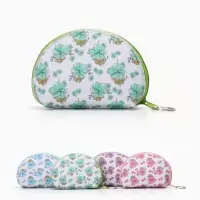 Кошелёк-монетница на молнии 11.5&times;3.5&times;8 см, с принтом, МИКС