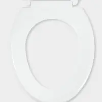 Сиденье для унитаза &laquo;Декор. Капли&raquo;, 44.5&times;37.5 см, с крышкой, белое