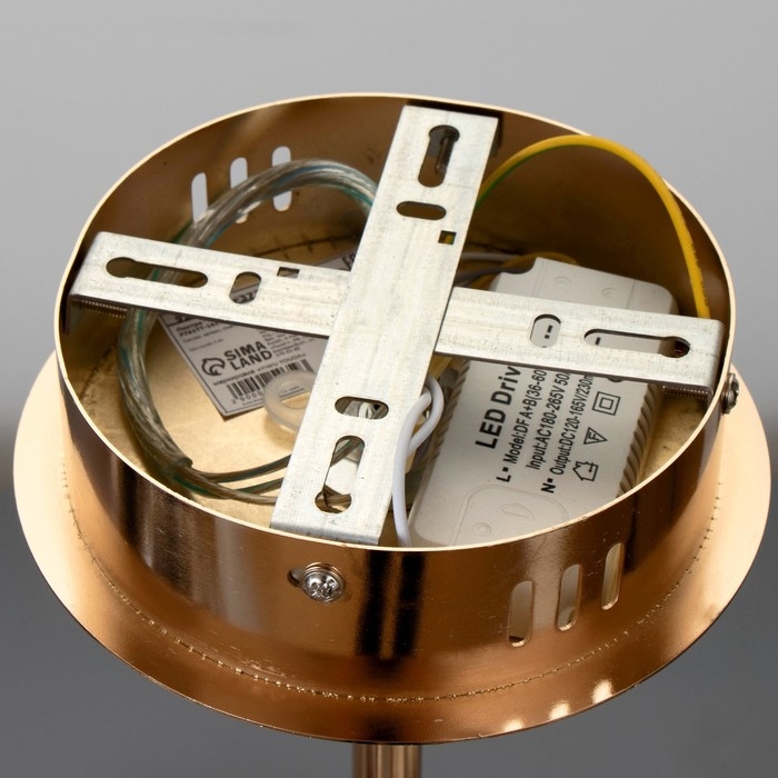 Люстра Люстра "Малли" LED 84Вт золото 80х80х33 см BayerLux