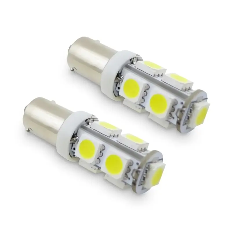 B009 Т8/белый/ (BA9S) 9SMD 5050, блистер 2 шт