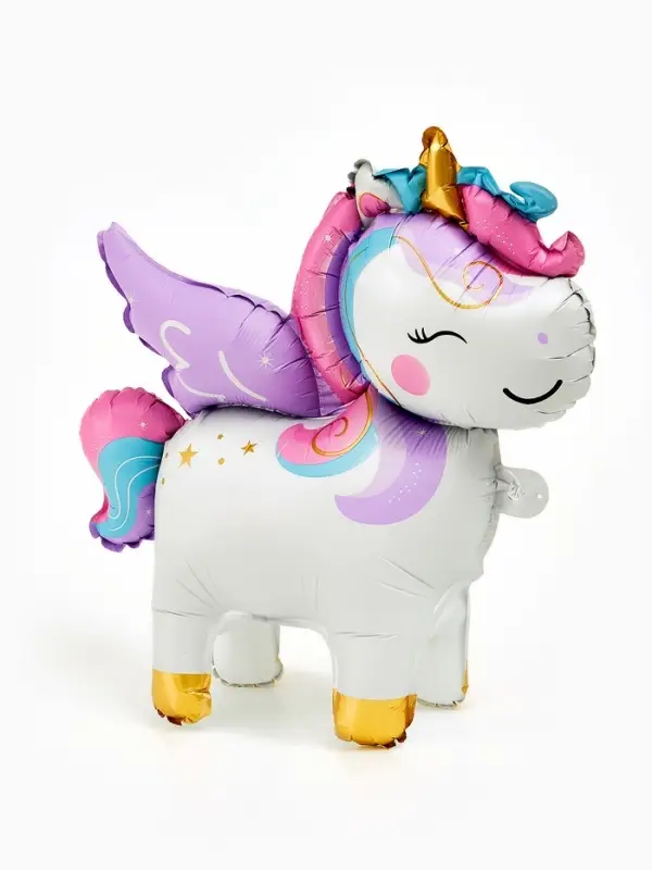 Воздушный шар фольгированный 22" &laquo;Единорог&raquo;, фигура под возду