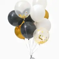 Воздушные шары латексные 12" &laquo;Золотой микс&raquo;, набор 30 штук