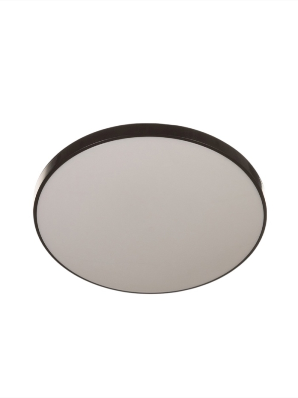 Светильник "Минимал" круг LED 24Вт 6500К (быстросъемный механизм) черный 26,5х26,5х4,5см