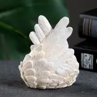 Фигура "Ангел в крыльях спит" позолота, 9х7х4см