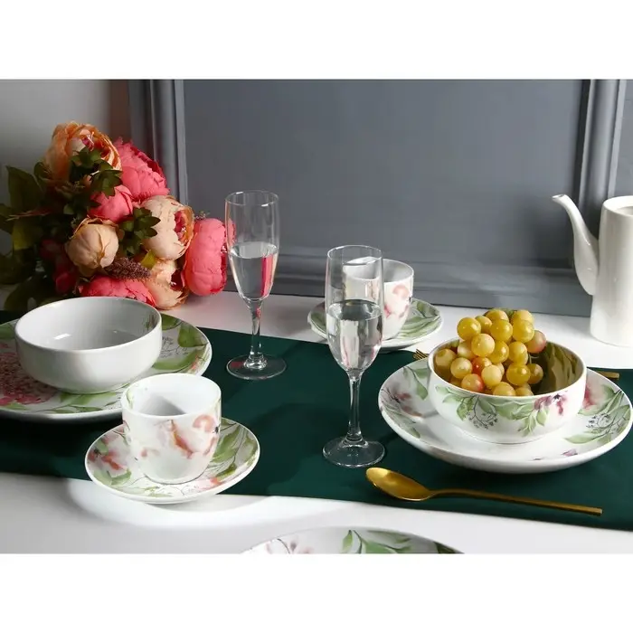 Глубокая тарелка керамическая «Акварель», 14.5 см, 550 мл Глубокая тарелка керамическая «Акварель», 14.5 см, 550 мл