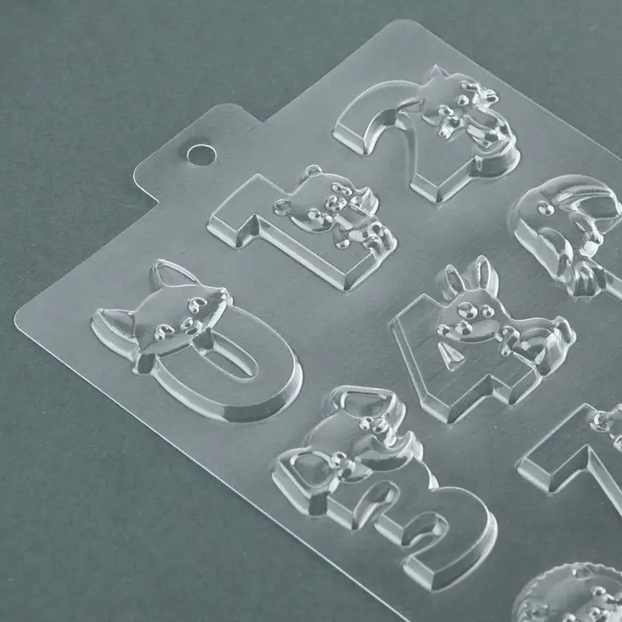 Форма для шоколада «Учим цифры», 21×14 см