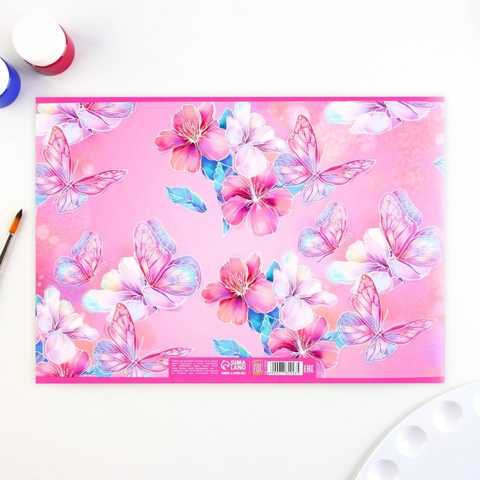 Альбом для рисования А4 24 листа на скрепке «1 сентября: Бабочки» обложка 160 г/м2, бумага 100 г/м2. Альбом для рисования А4 24 листа на скрепке «1 сентября: Бабочки» обложка 160 г/м2, бумага 100 г/м2.