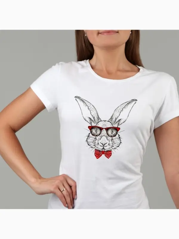 Термонаклейка &laquo;Заяц&raquo;, 17&times;17.5 см