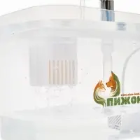 Фонтан для кошек и собак 1,5 л, 16,5 х 13 х 12 см, евророзетка, прозрачный Фонтан для кошек и собак 1,5 л, 16,5 х 13 х 12 см, евророзетка, прозрачный