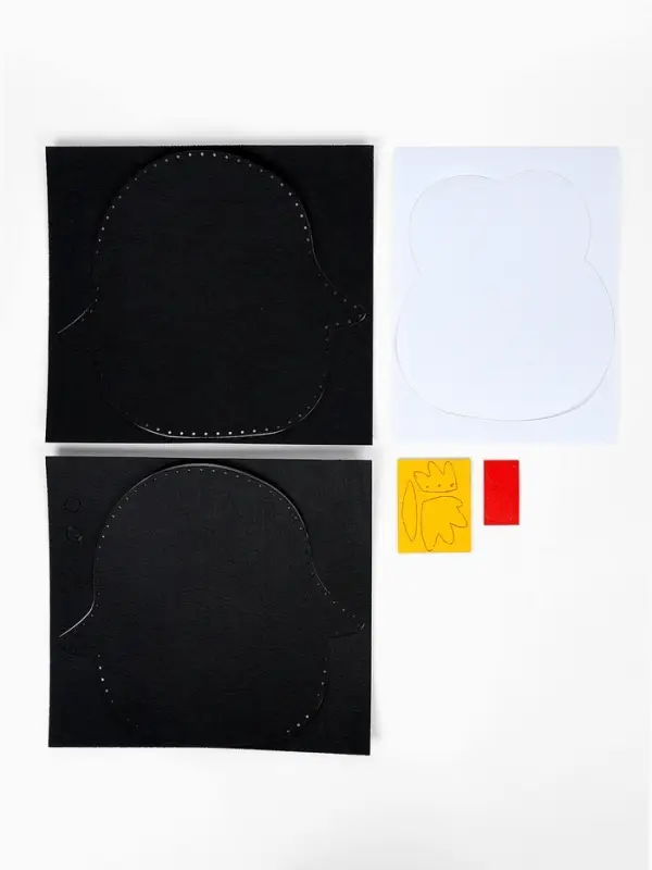 Набор для создания игрушки из фетра "Пингвин"