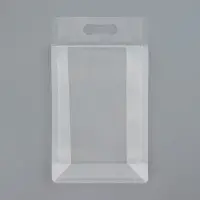 Пакет дой пак прозрачный с вырубной ручкой,14 х 24 см,100 мкм Пакет дой пак прозрачный с вырубной ручкой,14 х 24 см,100 мкм