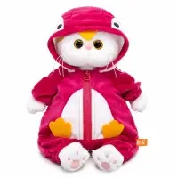 Мягкая игрушка &laquo;Кошечка Ли-Ли в кигуруми Пингвин&raquo;, 24 см