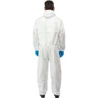 Комбинезон одноразовый защитн(65г/м2)с кап.JetaSafety JPC60 Element бел рXL