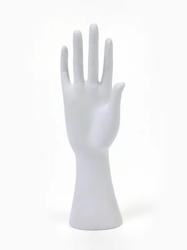Подставка для украшений QF &laquo;Рука&raquo; 7.5&times;6&times;24, белая