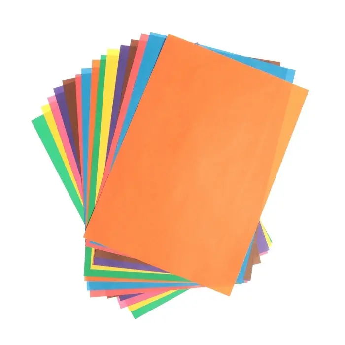 Бумага цветная двусторонняя А4, 16 листов, 8 цветов &laquo;Каляка-Маляка&raquo;