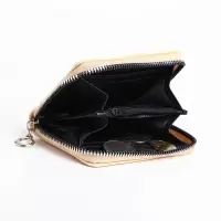 Кошелёк на молнии &laquo;Фея земли&raquo;, отдел для карт, для монет, бежевый