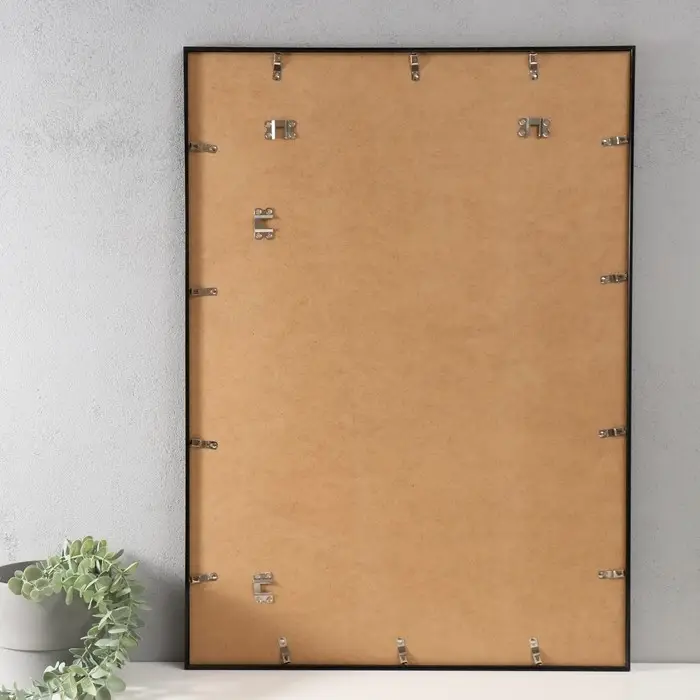 Фоторамка пластик Lida 50х70 см чёрный (пластиковый экран)