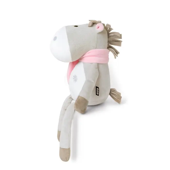 Мягкая игрушка "Лошадка Снежинка", 45 см 990