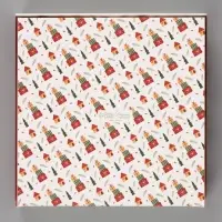 Коробка подарочная новогодняя, складная 20&times;20&times;4 см &laquo;Счастья в новом году&raquo;