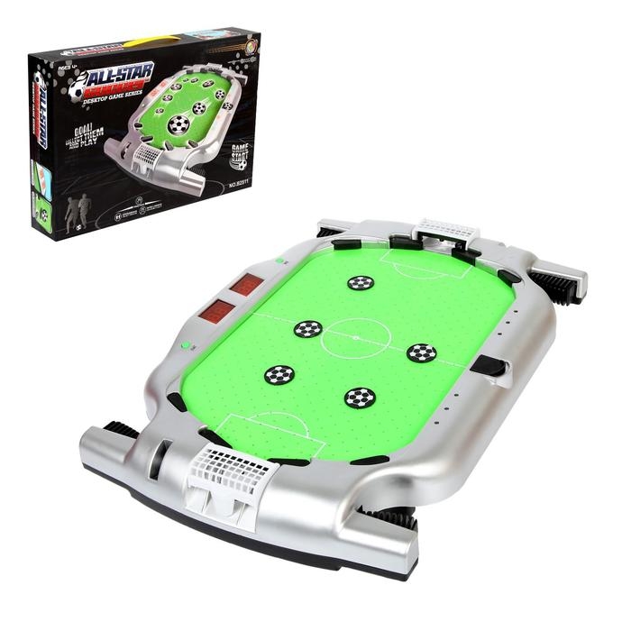 Настольный аэрофутбол «Матч», световые и звуковые эффекты, работает от батареек Настольный аэрофутбол «Матч», световые и звуковые эффекты, работает от батареек