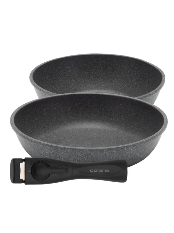 Набор посуды со съемной ручкой 24 и 26 см EasyKeep 3D Набор посуды со съемной ручкой 24 и 26 см EasyKeep 3D