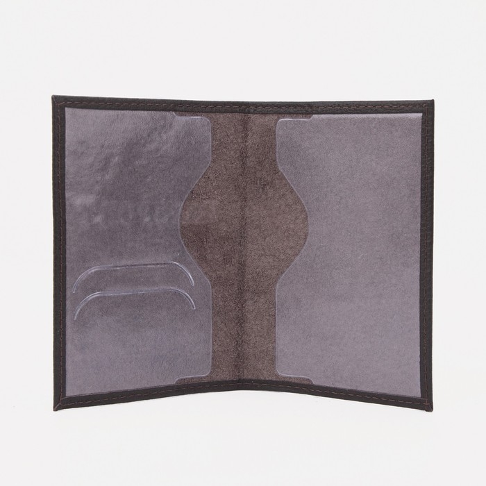 Обложка для паспорта, цвет коричневый Обложка для паспорта, цвет коричневый