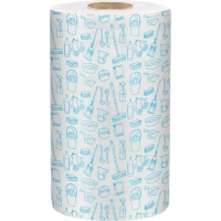 Салфетки хозяйственные Luscan спанлейс 45г/м2, 25х30см, 100л/рул