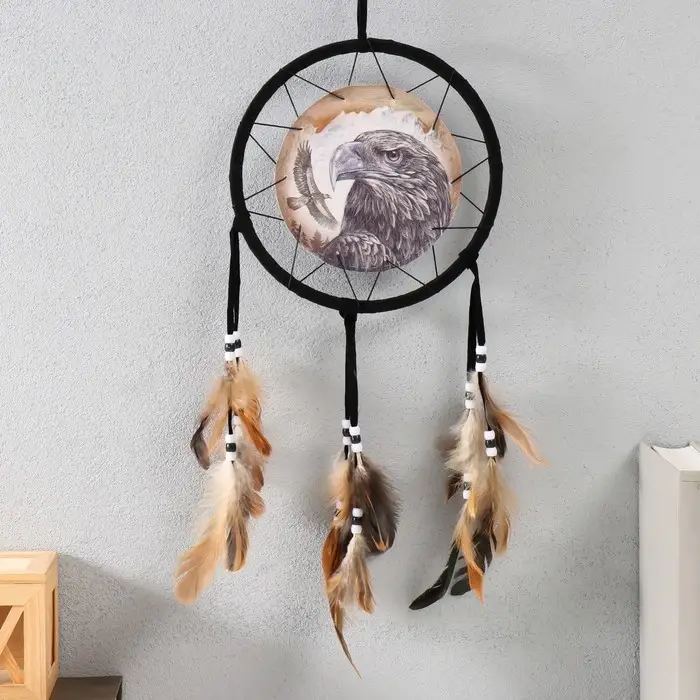 Ловец снов "Орёл" 20х20 см