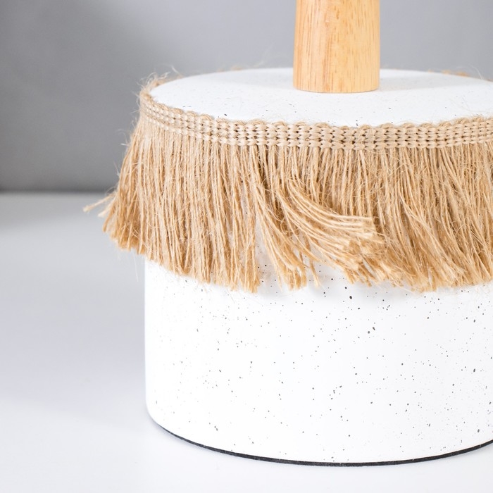 Настольная лампа Настольная лампа "Эстен" Е14 40Вт белый 19,5х19,5х32 см RISALUX