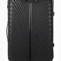 Чемодан на колёсах, 28", кодовый замок, 47&times;28&times;75 см, чёрный