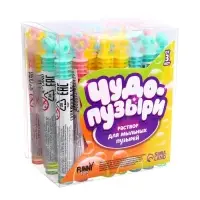 Мыльные нелопающиеся пузыри &laquo;Разные формы&raquo;, Микс, 5 мл