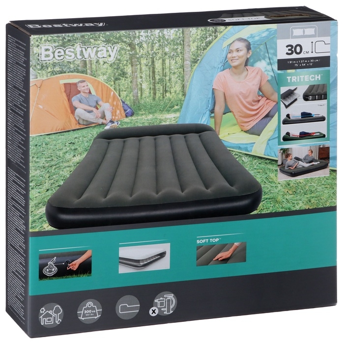 Кровать надувная Full, 191 x 137 x 30 см, 67681 Bestway Кровать надувная Full, 191 x 137 x 30 см, 67681 Bestway