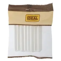 Накладки для округлого плинтуса &laquo;Идеал. Дюра&raquo;, 80 мм, 8 штук, цвет 001 белый