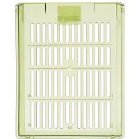 Лоток горизонтальный Attache Bright Colours решетчатый прозрачный зеленый