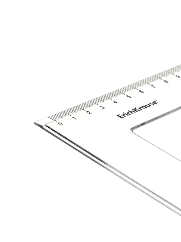 Треугольник 60*, 22 см, ErichKrause Clear