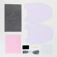 Набор для шитья. Подушка из фетра &laquo;Кошечка&raquo;, 24&times;28 см