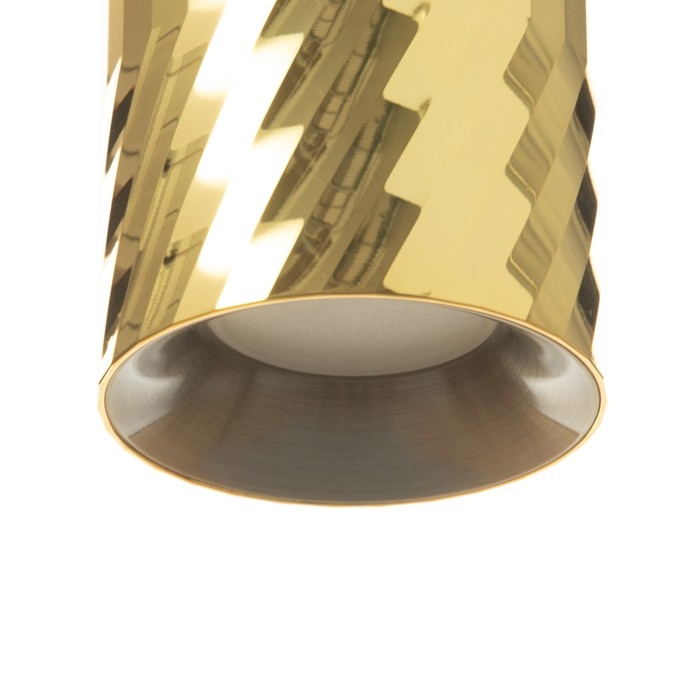 Спот Спот "Алисер" GU10 золото 7,5х7,5х20 см