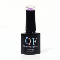 Гель лак для ногтей «THERMO GLITTER», 3-х фазный, 8 мл, LED/UV, цвет (663)