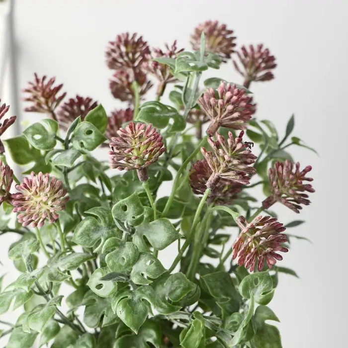 Искусственный цветок в горшке &laquo;Мордовник&raquo;, 9&times;22 см, МИКС