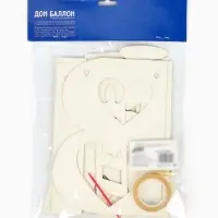 Гирлянда "Happy Birthday (резные сердца)" золото, металлик, 200 см.