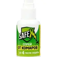 Спрей для нанесения на одежду от клещей и комаров SAFEX, 50 мл.