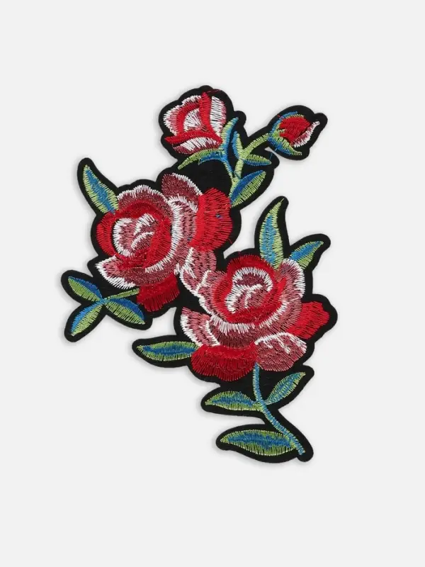 Термоаппликация &laquo;Розы&raquo;, 16.5&times;12 см, разноцветная