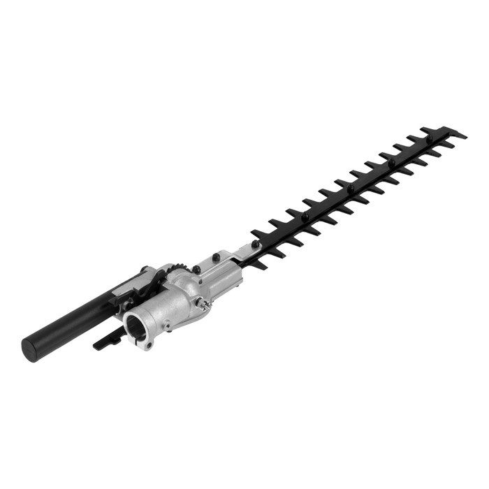 Насадка на триммер ТУНДРА, кусторез, 440 мм, посадочное место 26 мм, шкив 9 зубьев Насадка на триммер ТУНДРА, кусторез, 440 мм, посадочное место 26 мм, шкив 9 зубьев