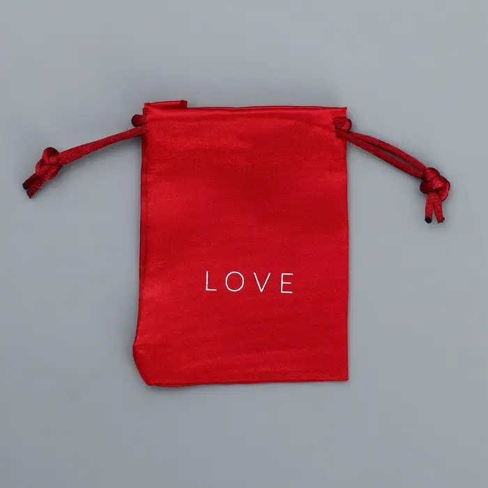 Мешочек подарочный атласный «Чувства», 7 х 9 см +/- 1.5 см Мешочек подарочный атласный «Чувства», 7 х 9 см +/- 1.5 см